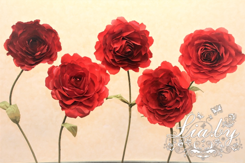 Өөрийнхөө том цаасны цэцэг хэрхэн хийх талаар. Том цаасны цэцэг өөрөө үүнийг хийдэг